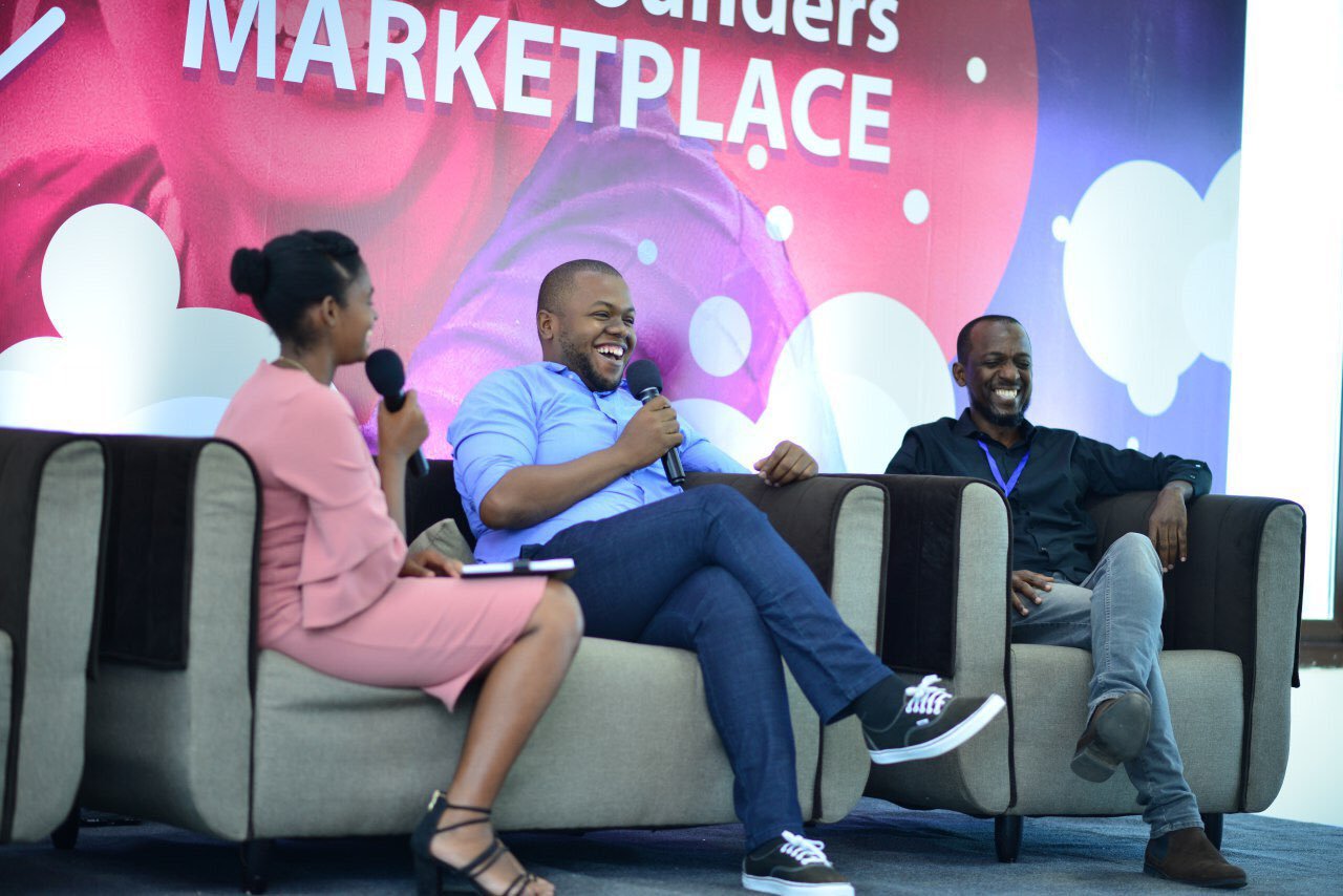 A fireside chat at the Marketplace